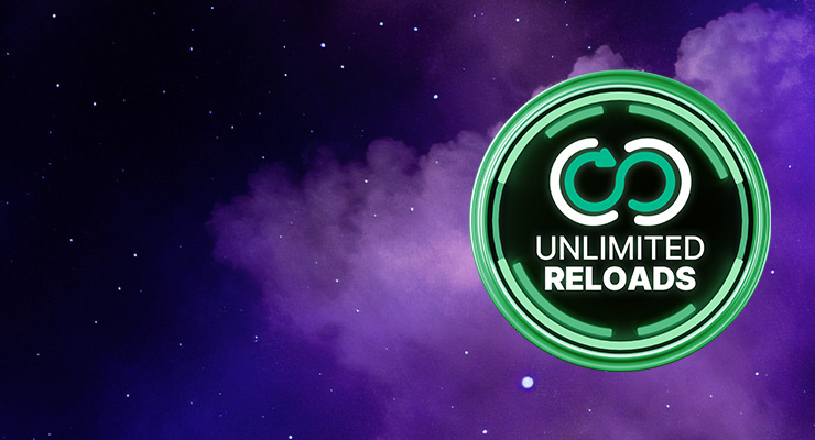 CasinoWays Unlimited Reloads bonus on every deposit